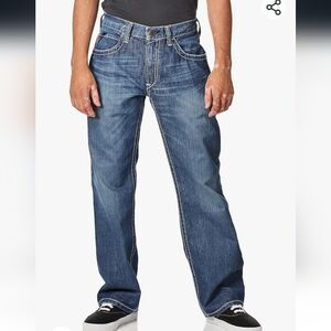 Ariat Men's Flame Resistant M4 Low Rise Boot Cut Jean Glacier 34/38